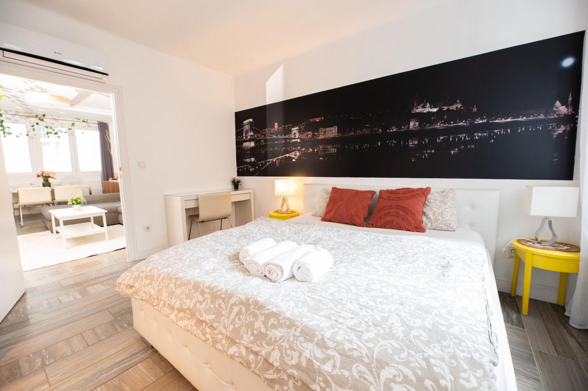 Superb Location & Chic W' 2bedroom Apartamento Budapeste